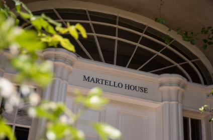 Constructed in 1831, Grade B1 Listed, Martello House is Restored with Modern Additions