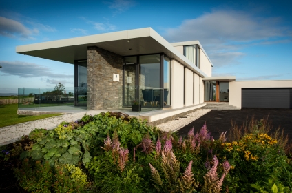 A Linear Design with Views of the Mourne Mountains, Co. Down