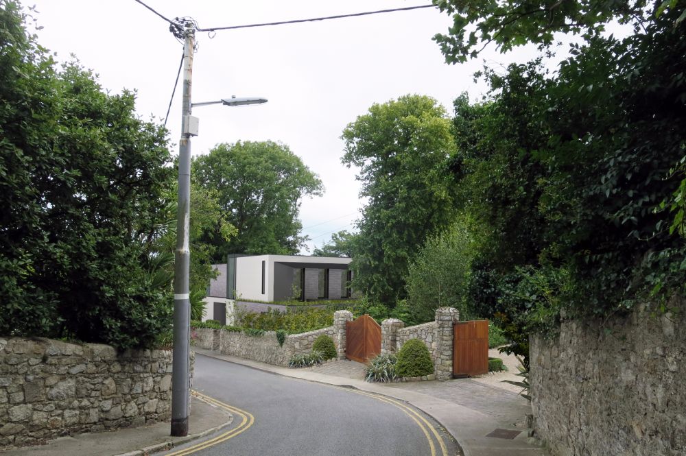 Three Floor Residence on Sloping Site with Views Over Dublin Bay