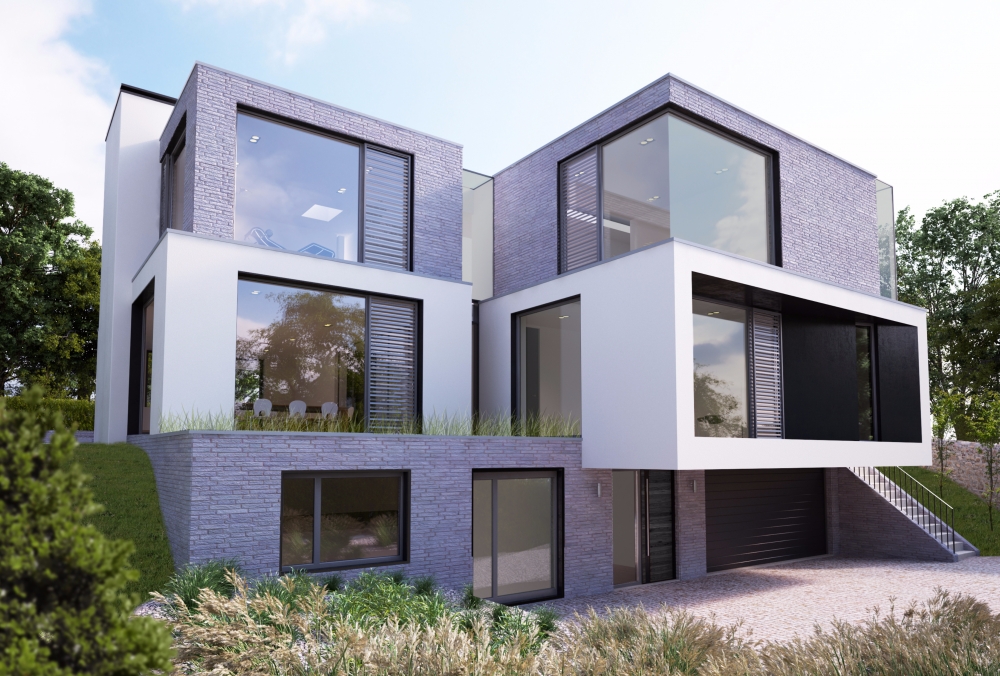 Three Floor Residence on Sloping Site with Views Over Dublin Bay Three Floor Residence on Sloping Site with Views Over Dublin Bay