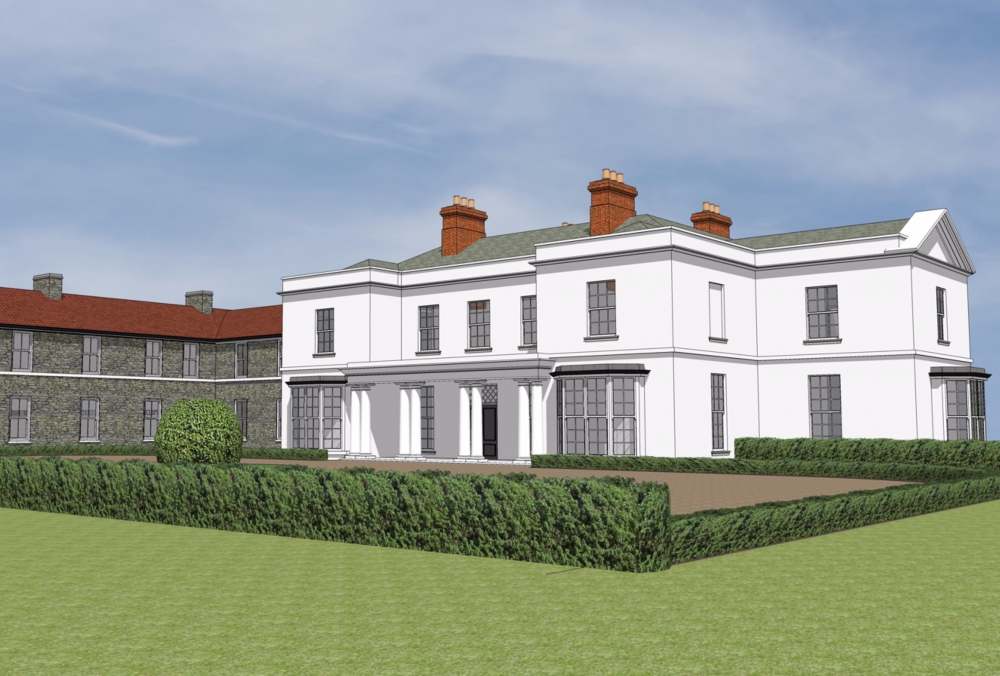 Grand Country Home with Extensive Grounds Grand Country Home with Extensive Grounds