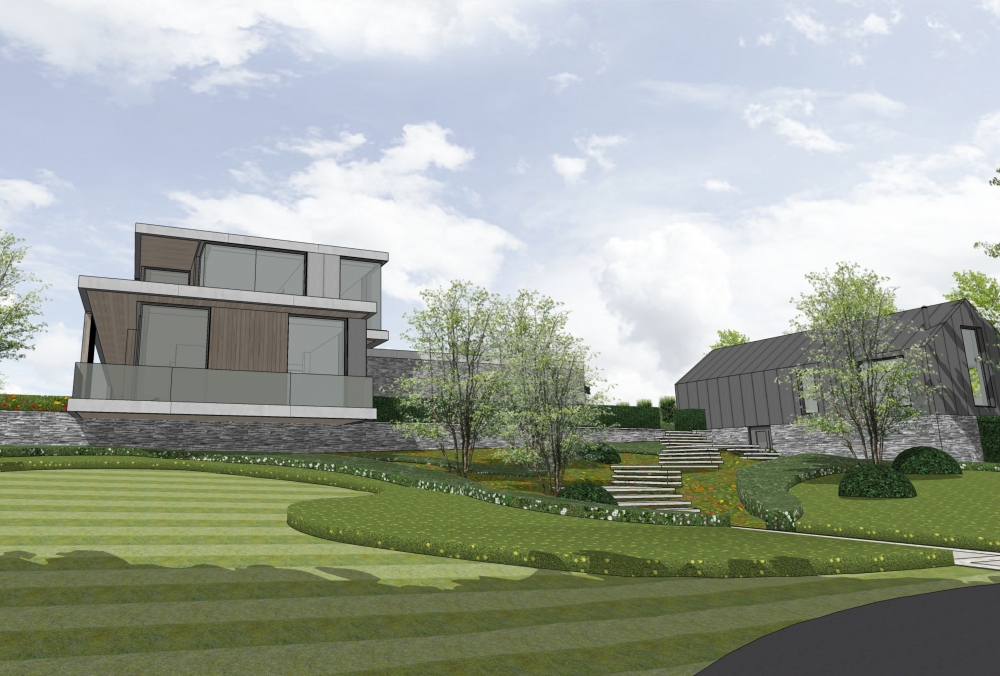 A Rural Cluster Of Contemporary Forms A Rural Cluster Of Contemporary Forms
