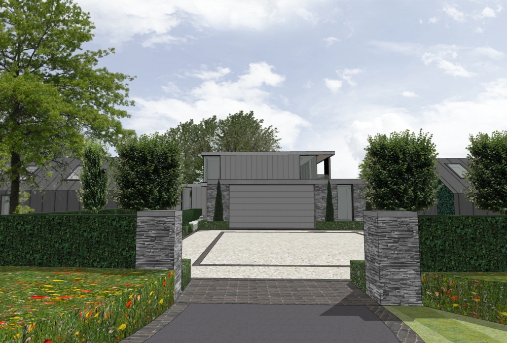 A Rural Cluster Of Contemporary Forms A Rural Cluster Of Contemporary Forms