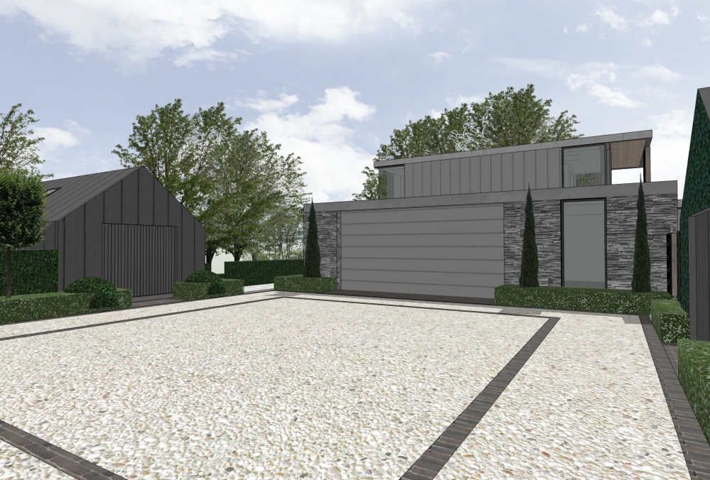 A Rural Cluster Of Contemporary Forms A Rural Cluster Of Contemporary Forms