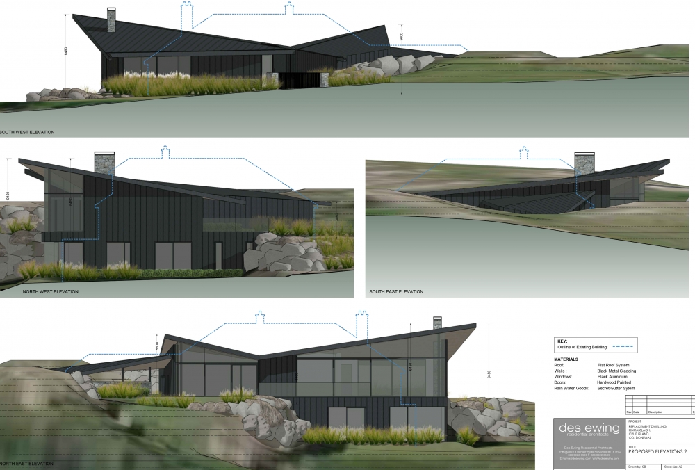 Island Retreat on Rocky Cliff Island Retreat on Rocky Cliff