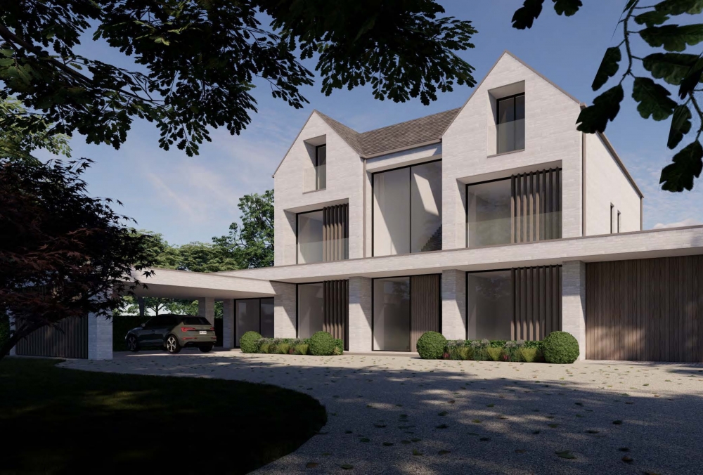 Modern Home with Curated Garden