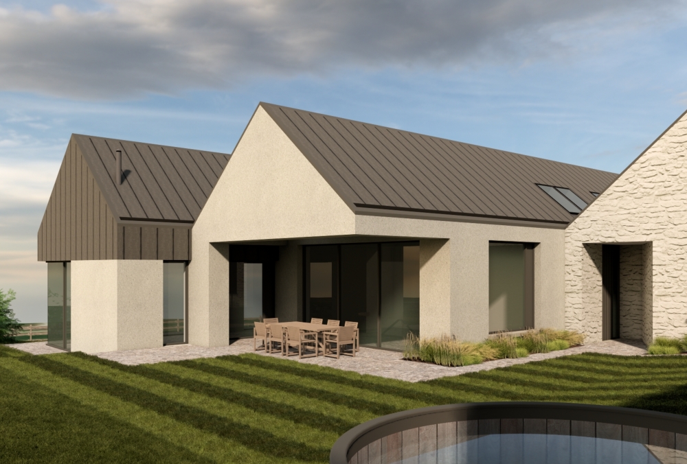 Modern Countryside Dwelling with Panoramic Views