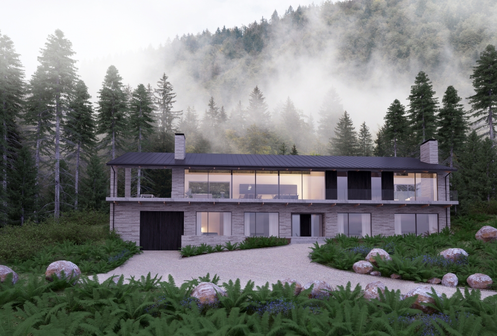 Graceful Contemporary Home in the Hills