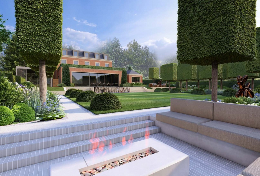 Elegant New Red Brick House Elegant New Red Brick House