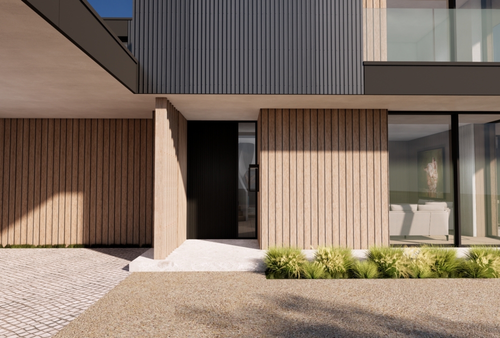 Modern Home in a Country Setting