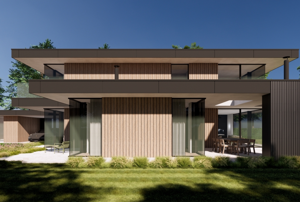 Modern Home in a Country Setting