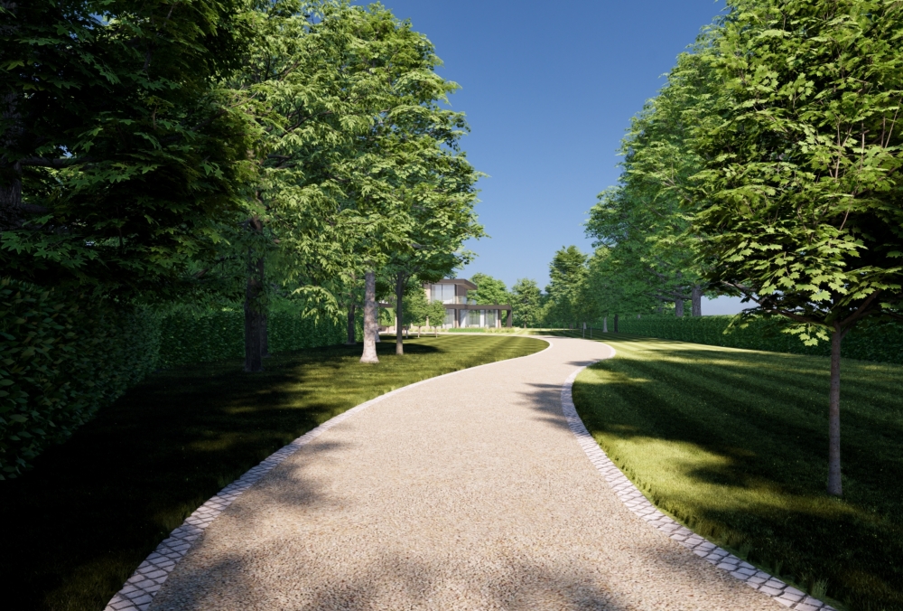 Modern Home in a Country Setting