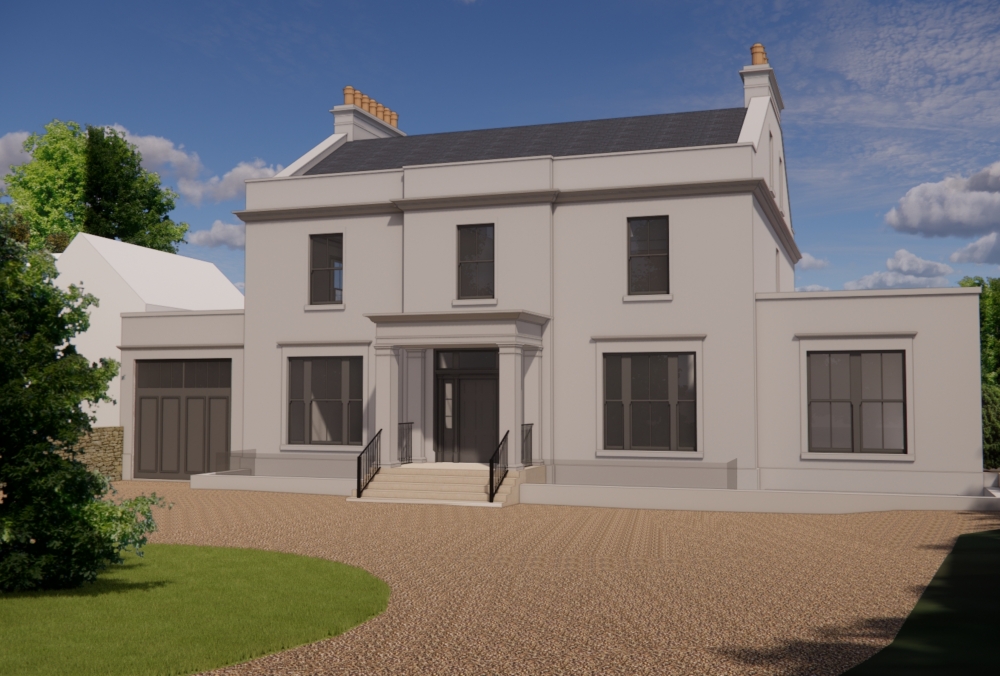 Classical Home with a modern rear extension