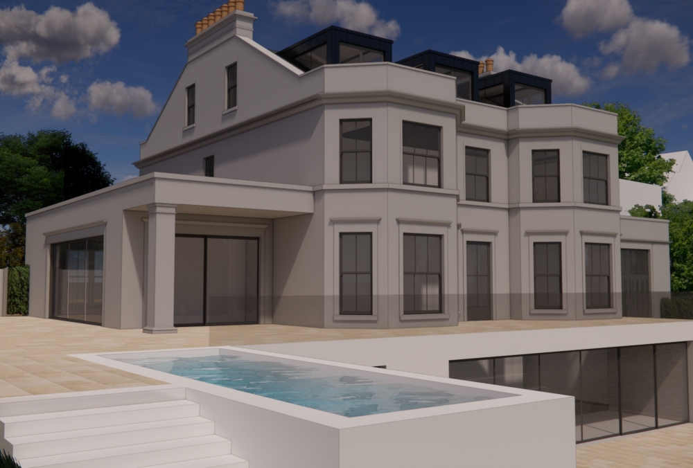 Classical Home with a modern rear extension