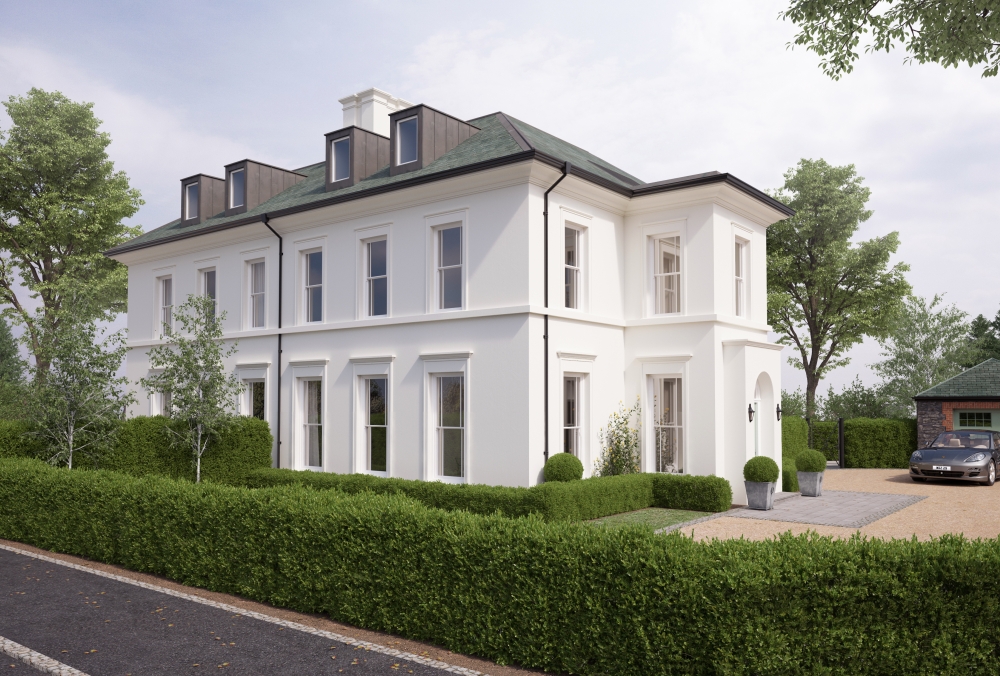 Luxurious Residential Scheme Blends in with Mature Waterside Area Luxurious Residential Scheme Blends in with Mature Waterside Area