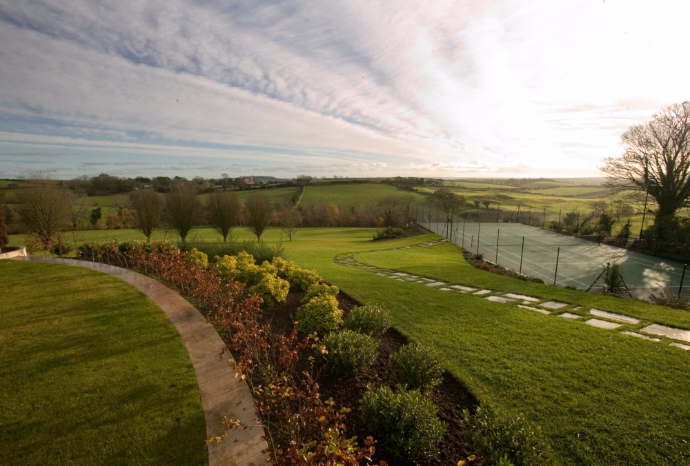 New Country House Set on Top of a Drumlin