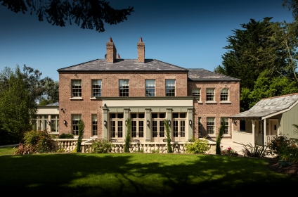 Neo-classically Inspired New Home and Gardens