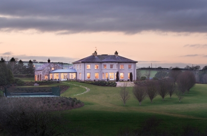 New Country House Set on Top of a Drumlin